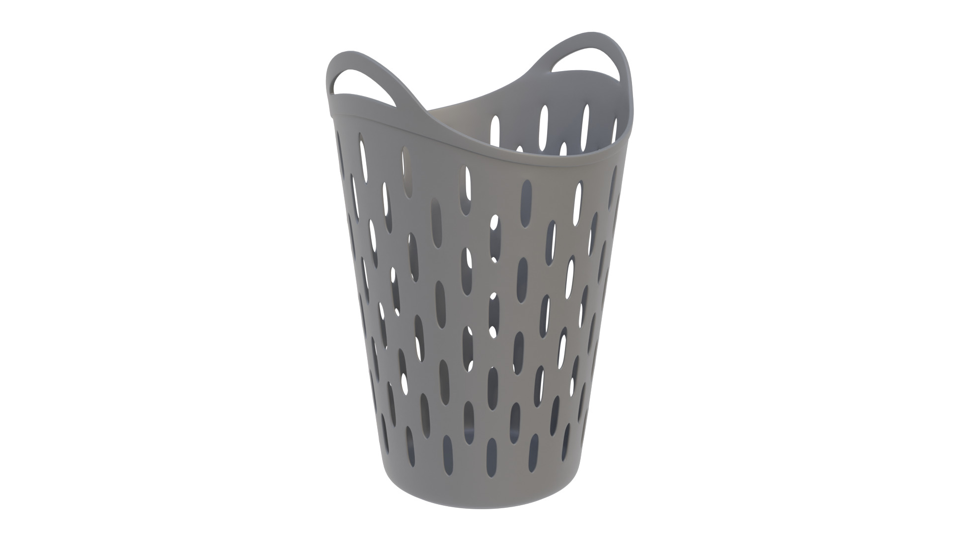 Bathroom basket 02 3D model_2
