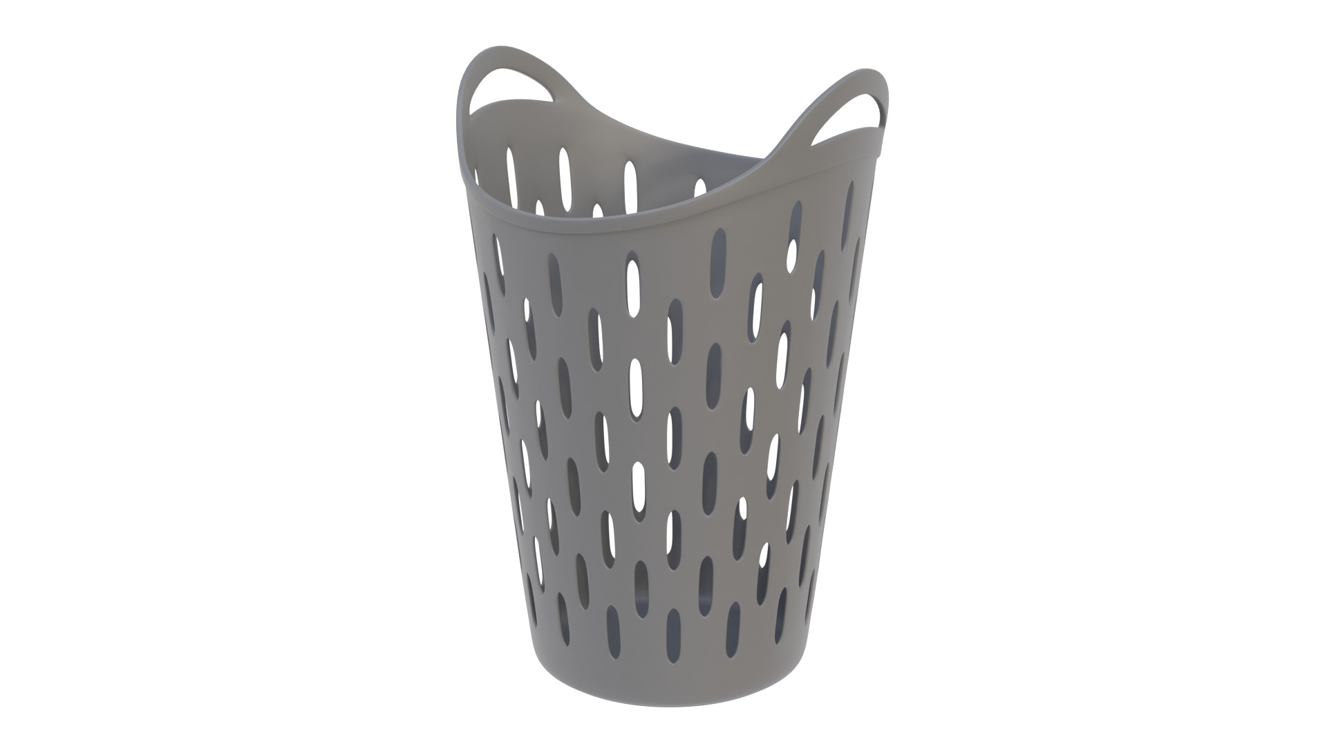 Bathroom basket 02 3D model_4