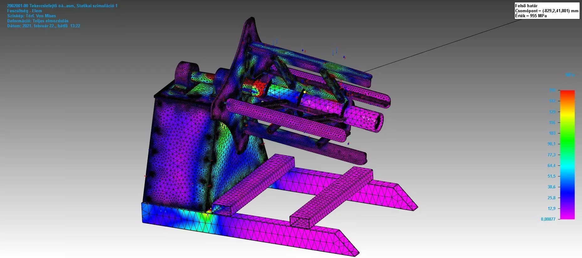 Open side decoiler 3D print model_0