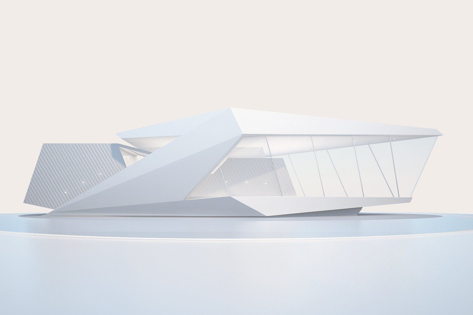 MM1 Design Lab Multi-purpose Space for Architectural Exploration Low-poly 3D model_2