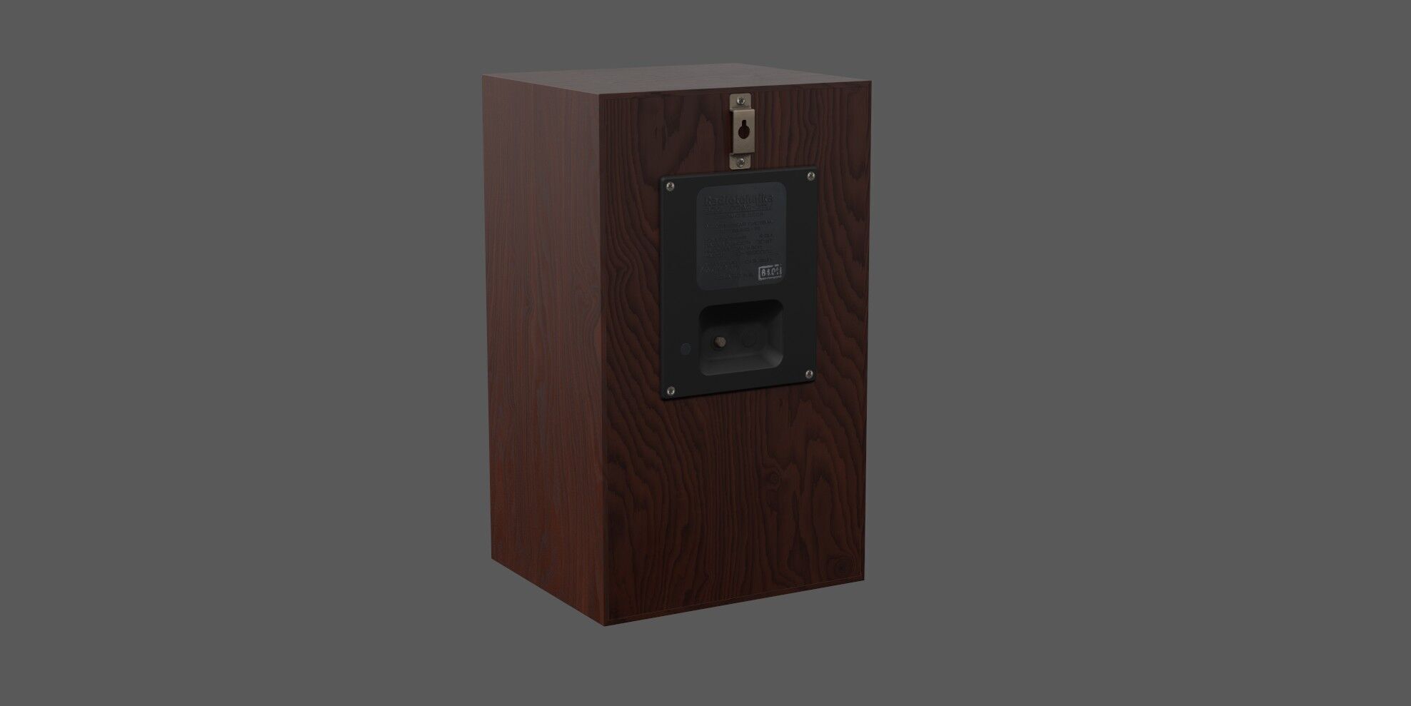 retro speaker 3D model_5