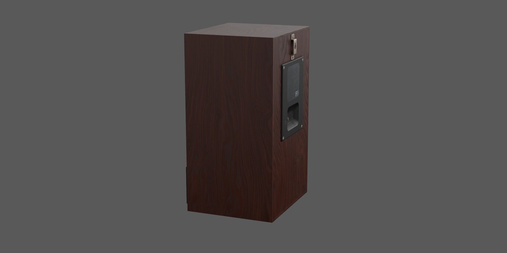 retro speaker 3D model_3