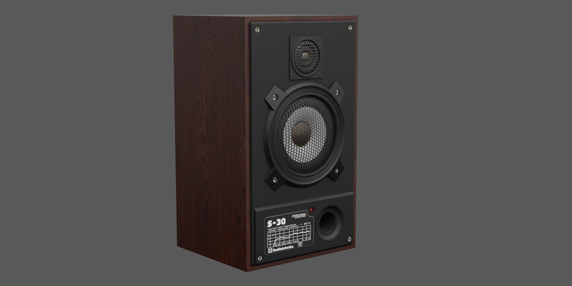 retro speaker 3D model_13