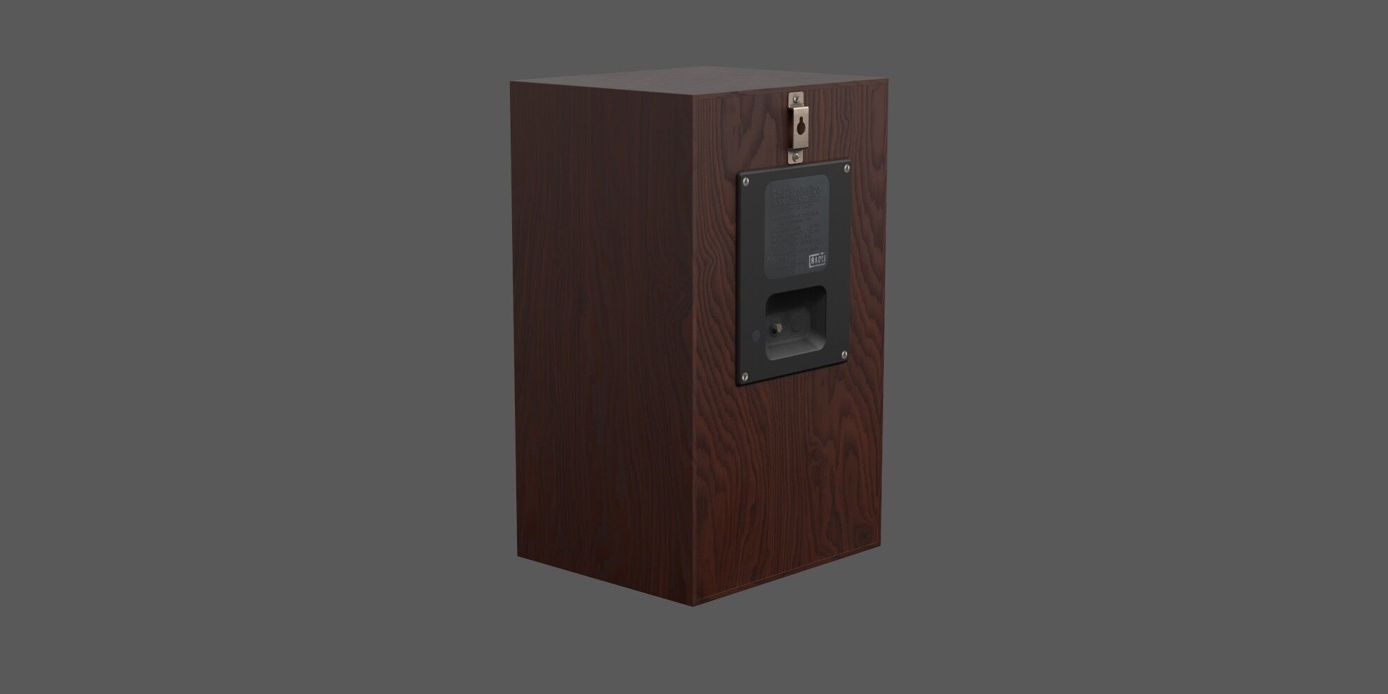 retro speaker 3D model_4