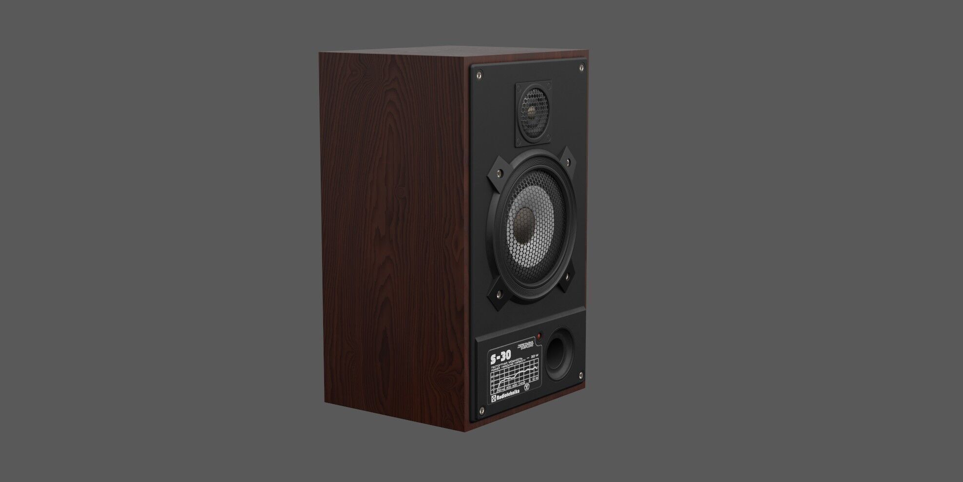 retro speaker 3D model_12