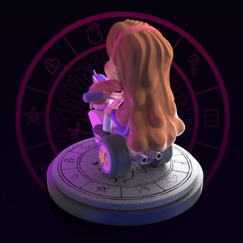 Mabel from Gravity Falls fanart 3D print model_38