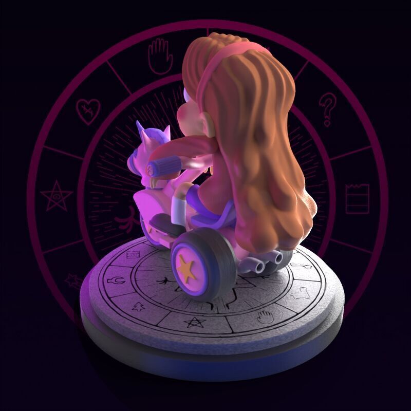 Mabel from Gravity Falls fanart 3D print model_35