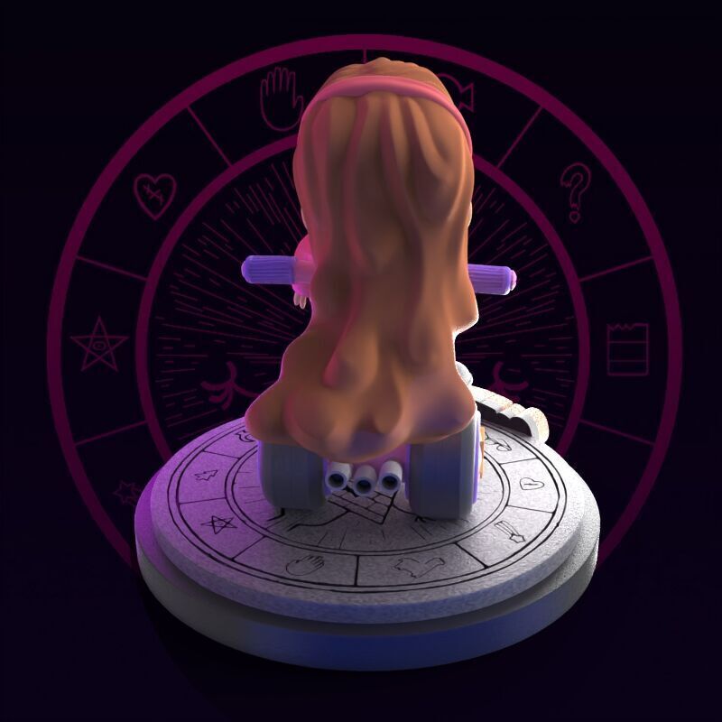 Mabel from Gravity Falls fanart 3D print model_48