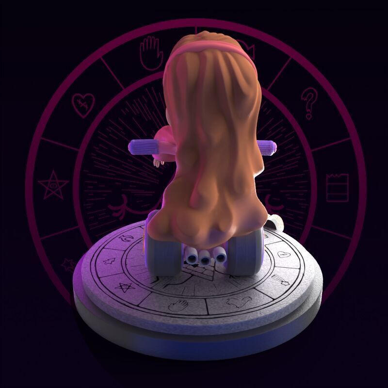 Mabel from Gravity Falls fanart 3D print model_46
