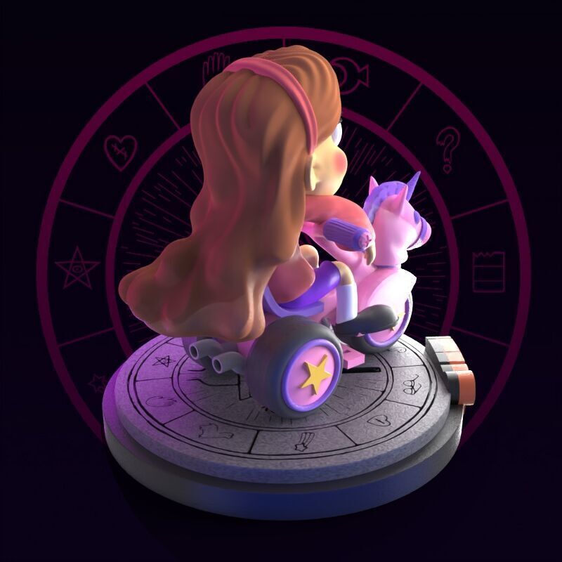 Mabel from Gravity Falls fanart 3D print model_60