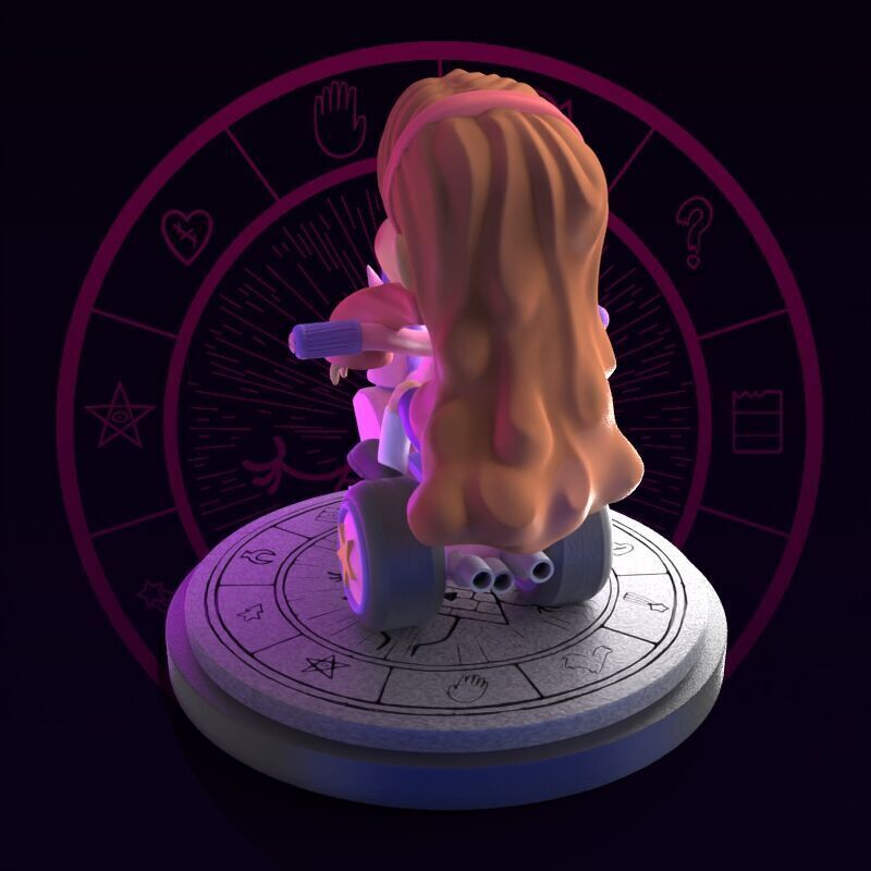 Mabel from Gravity Falls fanart 3D print model_41