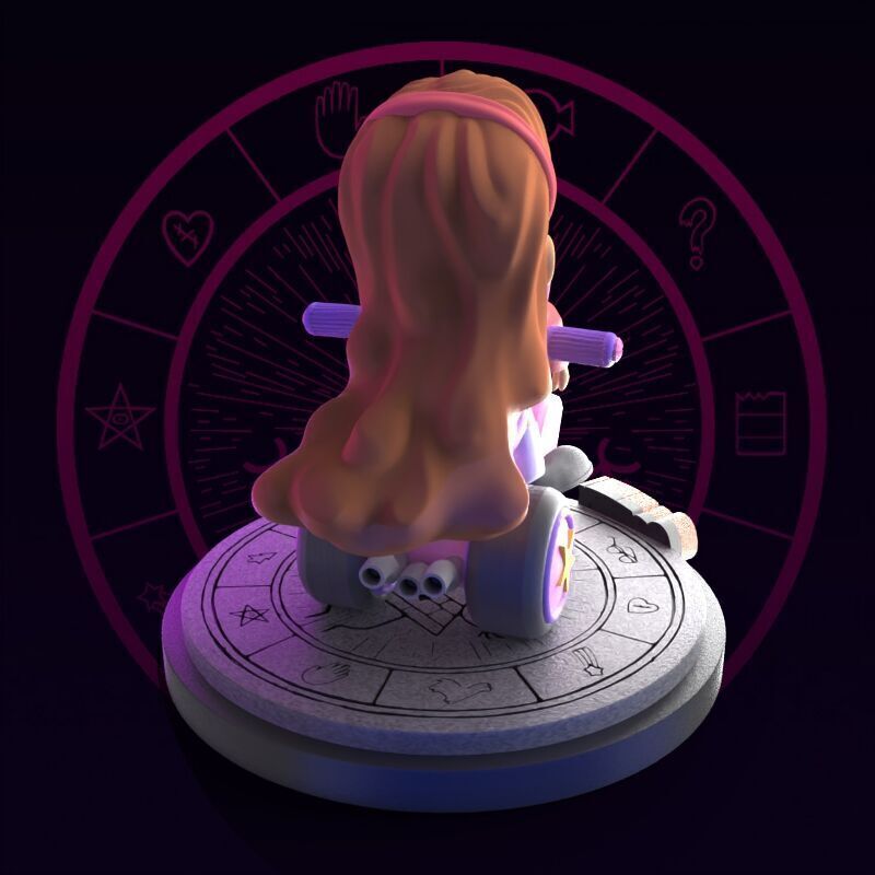 Mabel from Gravity Falls fanart 3D print model_51