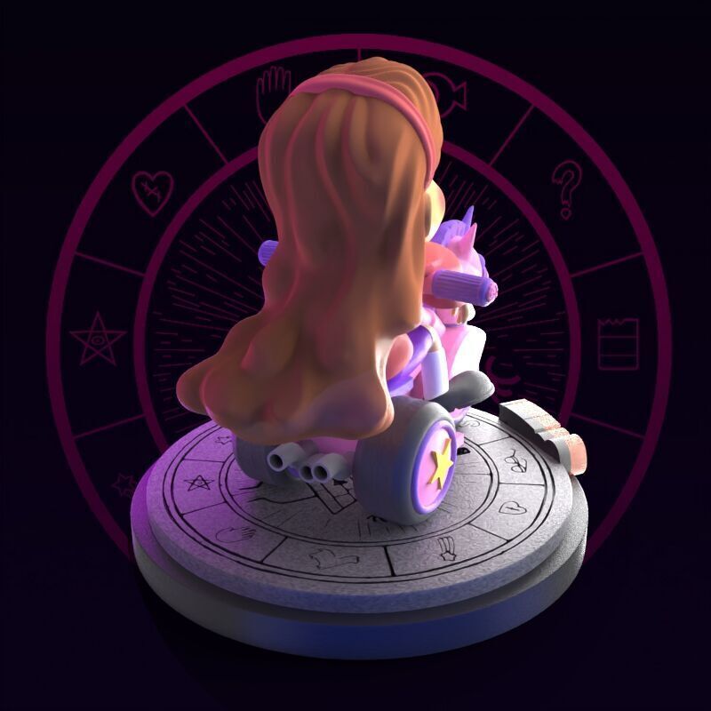 Mabel from Gravity Falls fanart 3D print model_54