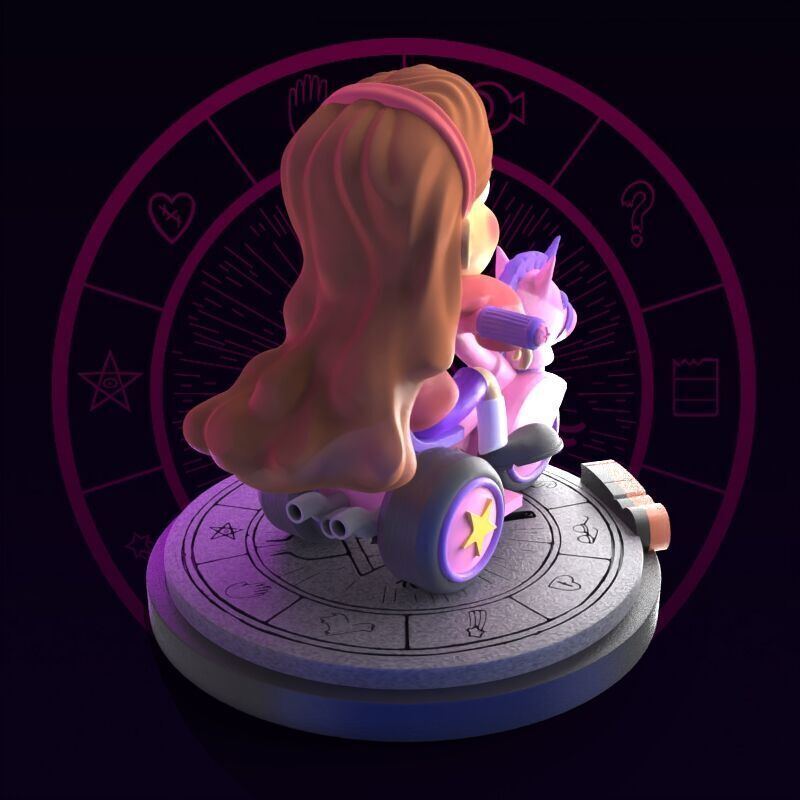 Mabel from Gravity Falls fanart 3D print model_57