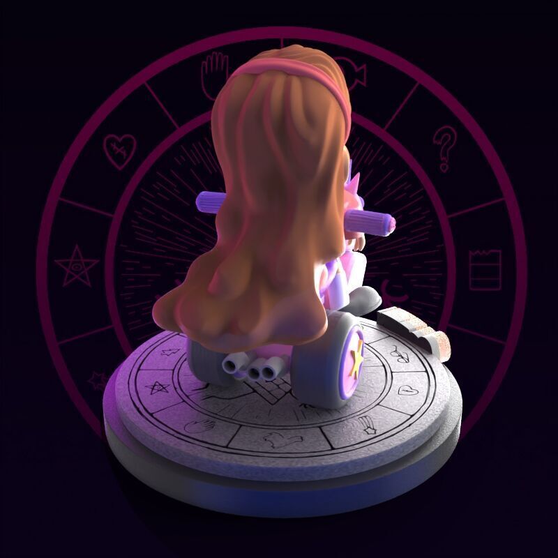 Mabel from Gravity Falls fanart 3D print model_52
