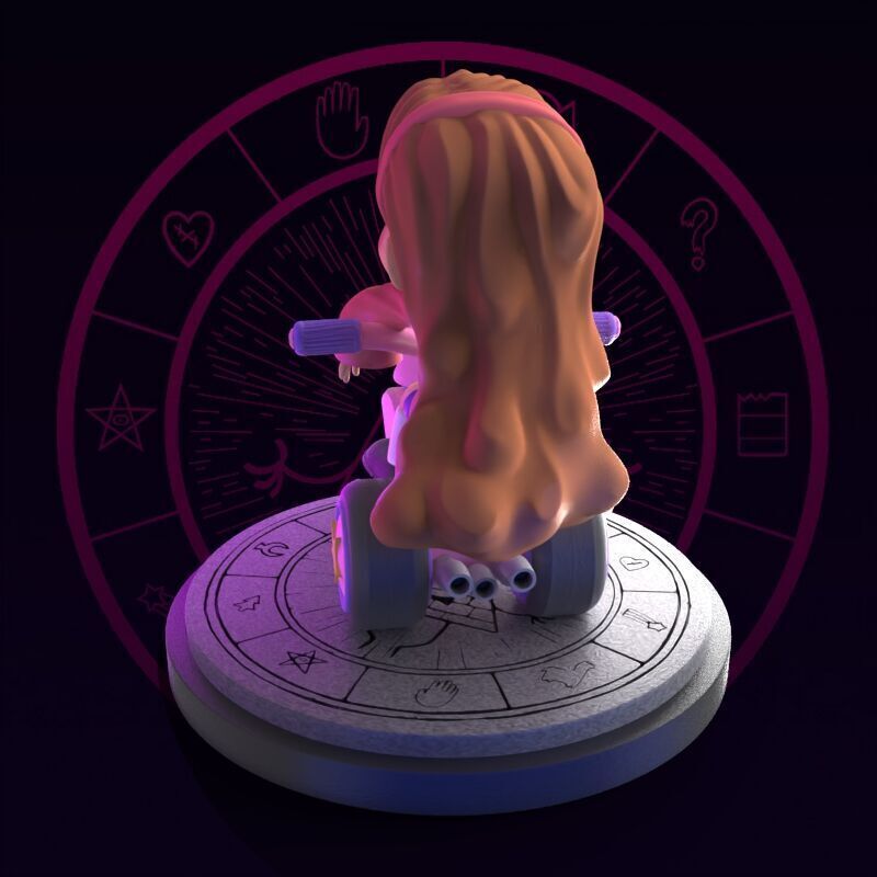 Mabel from Gravity Falls fanart 3D print model_43