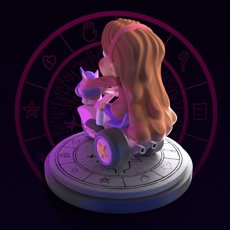 Mabel from Gravity Falls fanart 3D print model_36
