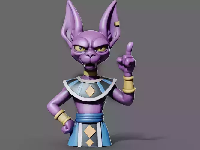 Bills Bust 3D Print STL