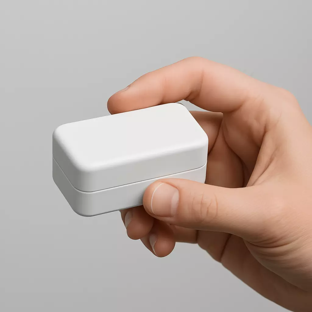 Magnetic Box Container Sleek Storage with Snap On Lid 3D print model_0