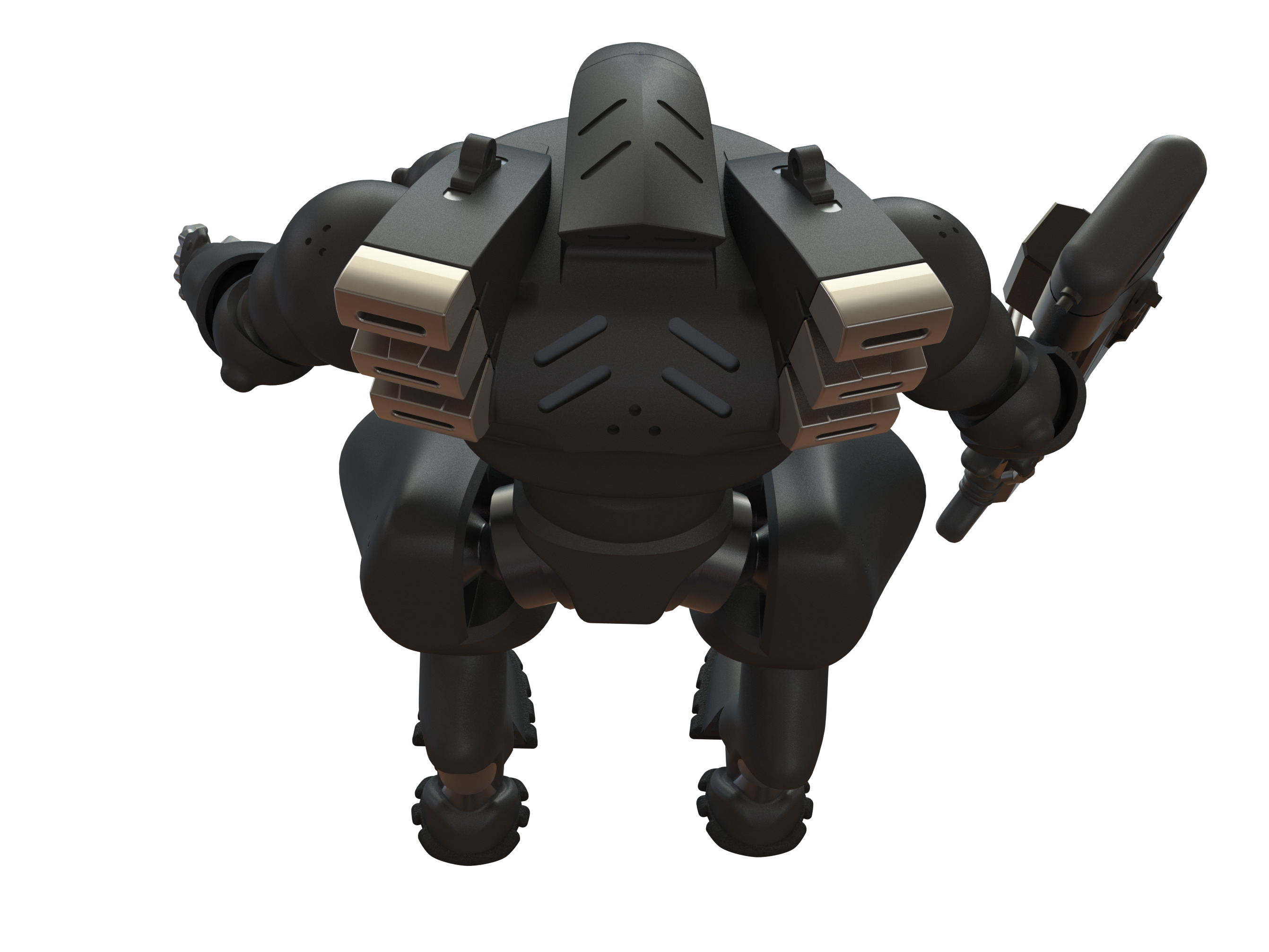 Ghost in the Shell MSDF Type 303 Armored Suit 3D print model_9