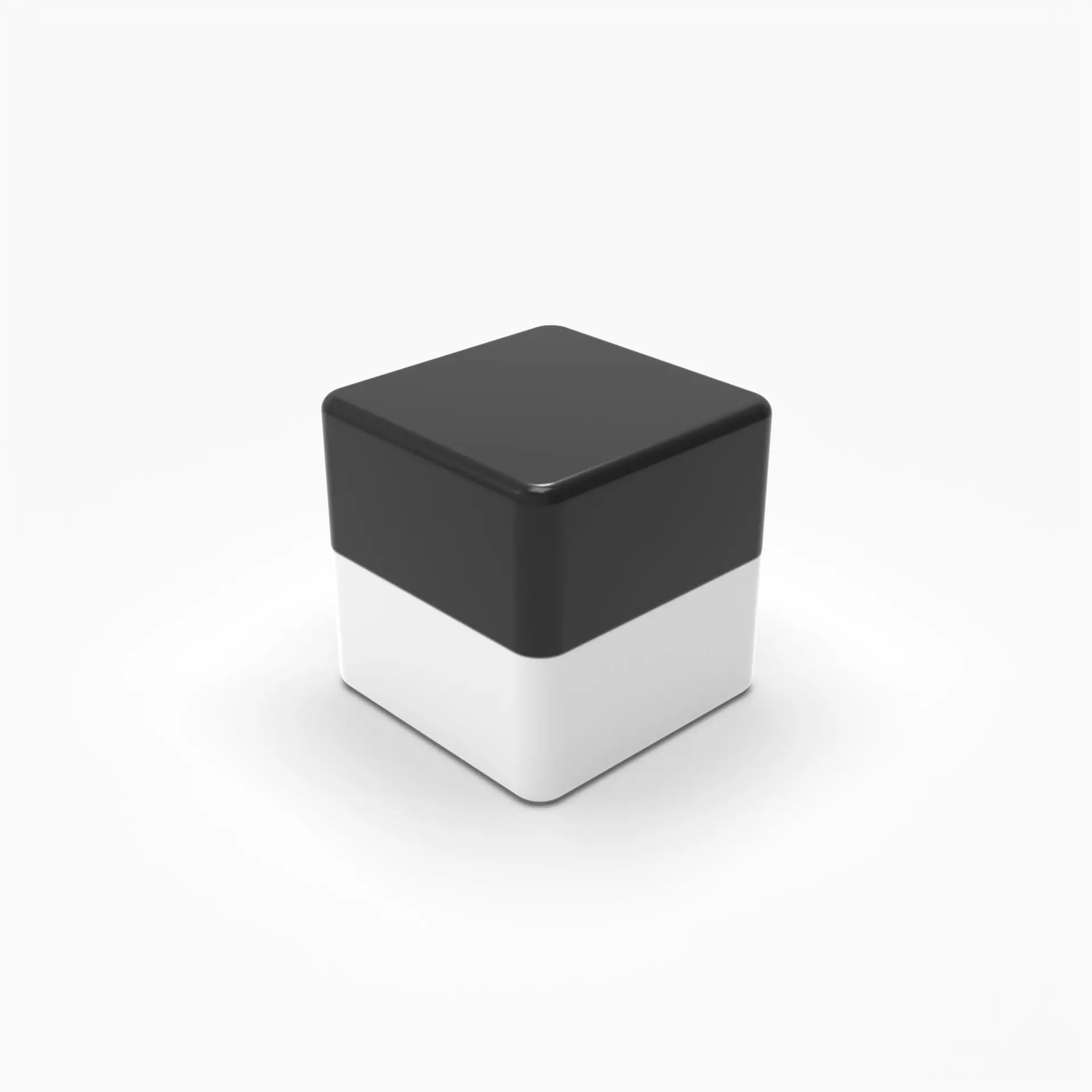 Cubic Magnetic Container Box Minimalist Storage Solution 3D print model_0