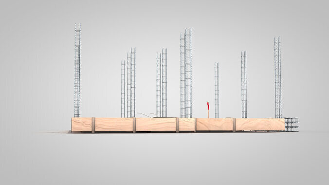 Construction Site - Small Phase 1 3D model 3