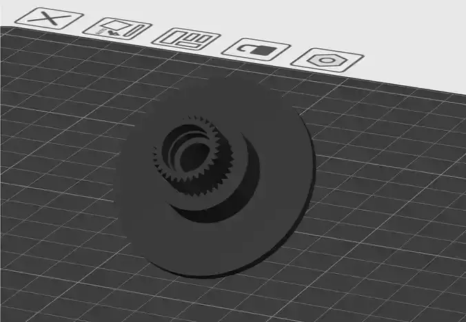 GEAR FOR FRONT WINDOW LEVER ELIVER FOR Lancia Ypsilon 2007