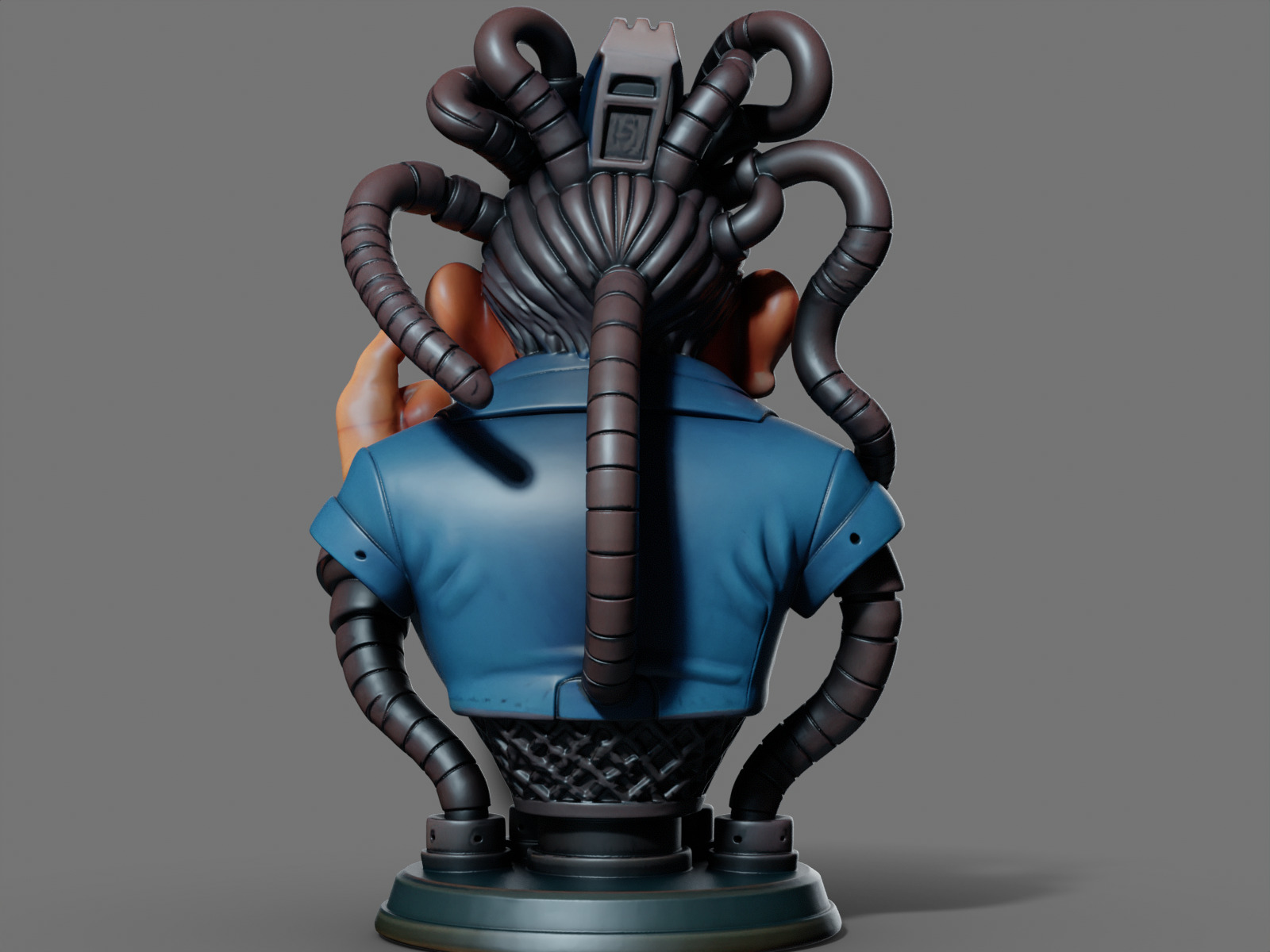 Mojo Xmen - Bust - 3D Print STL 3D print model_2