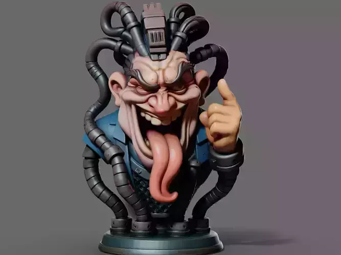 Mojo Xmen - Bust - 3D Print STL