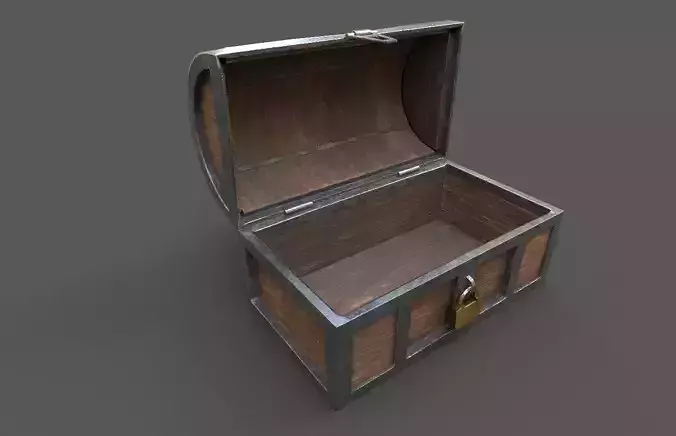 Chest-Storage Box 3D Model