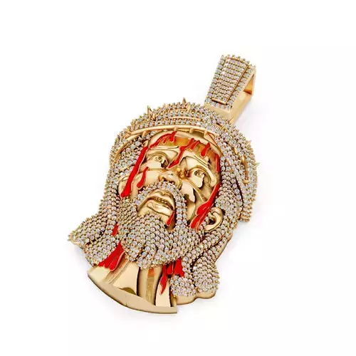 Jesus Pendant  3D print model