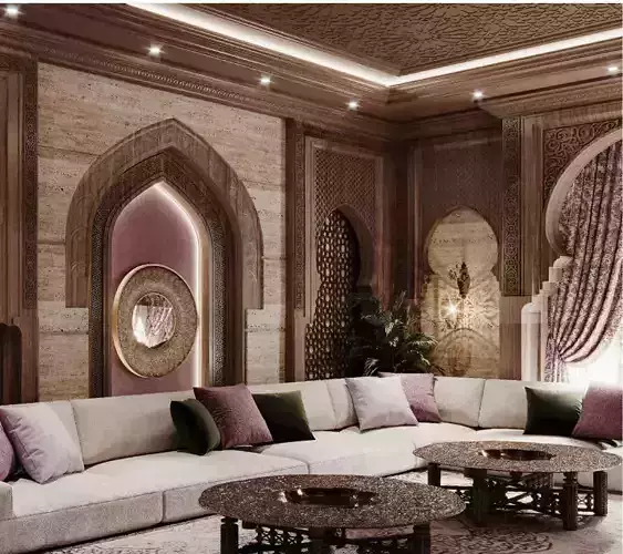  by classic Arabic style perfect for villas majlis - diwaniya  3D model