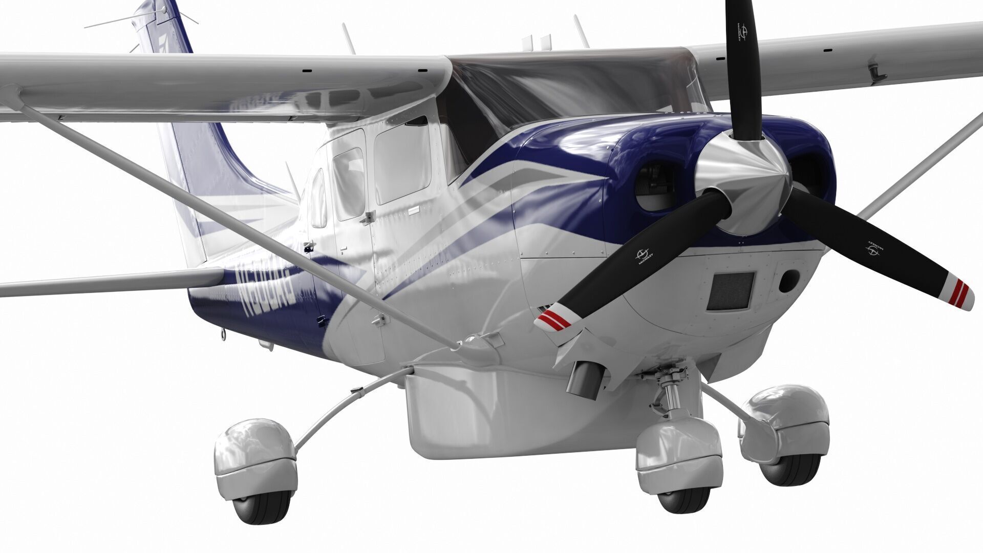 Cessna T206H Stationair HD 3D model_18