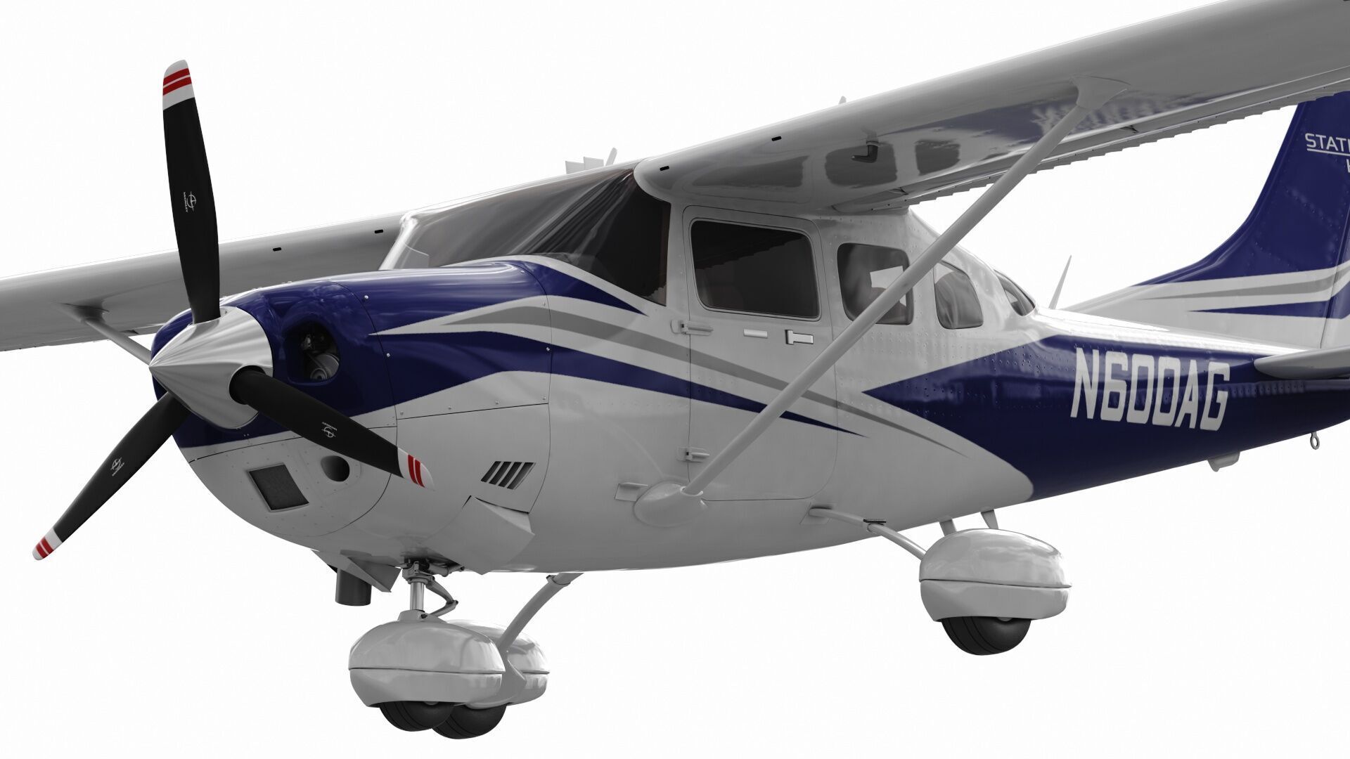 Cessna T206H Stationair HD 3D model_15