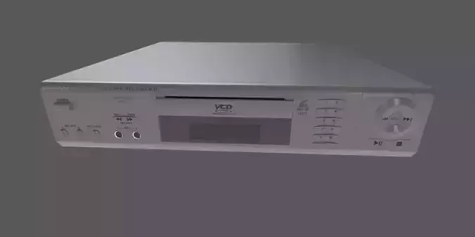 Vcd player 3D model
