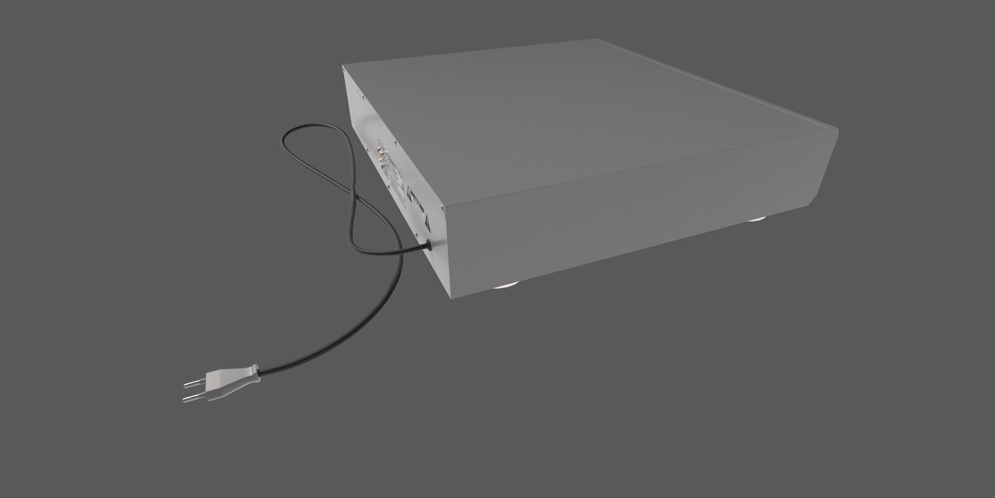 Vcd player 3D model_10