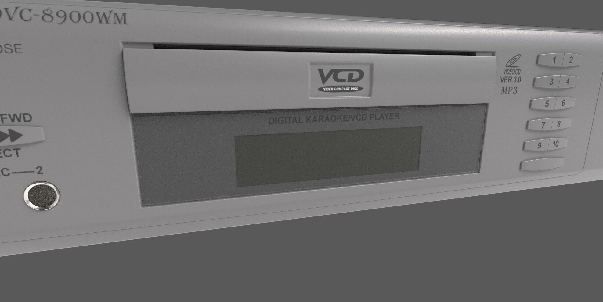 Vcd player 3D model_17