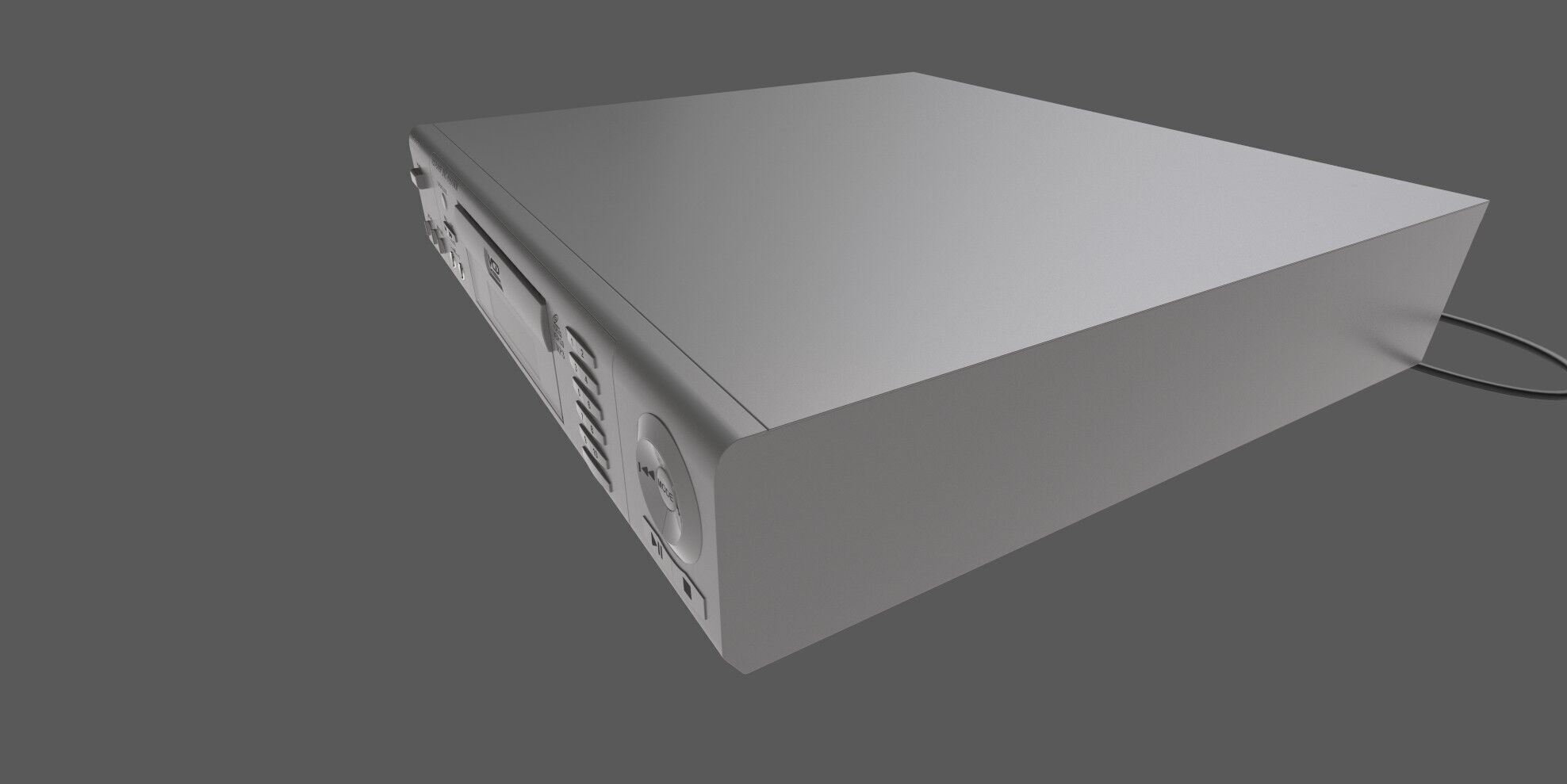 Vcd player 3D model_3