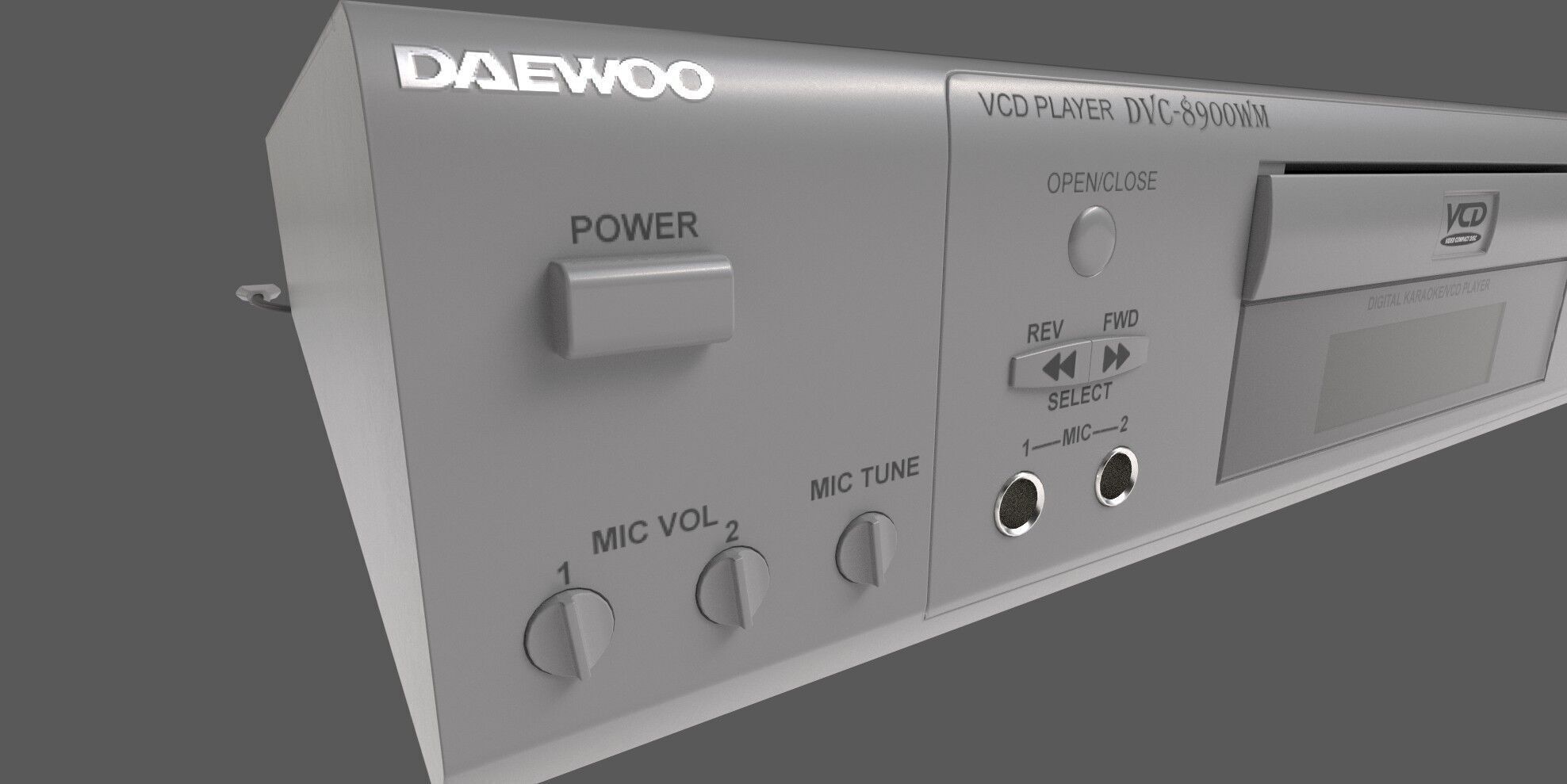 Vcd player 3D model_18