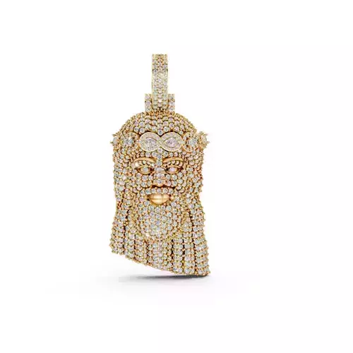 Jesus Pendant  3D print model