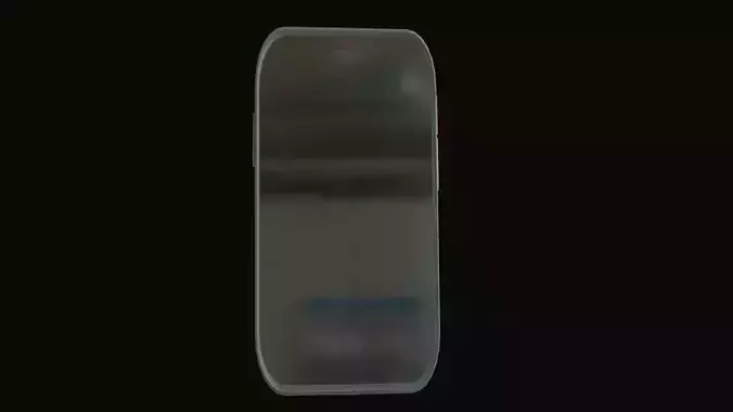 Realistic iPhone 15 Pro 3D Model