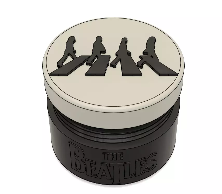 The Beatles Box 3D print model