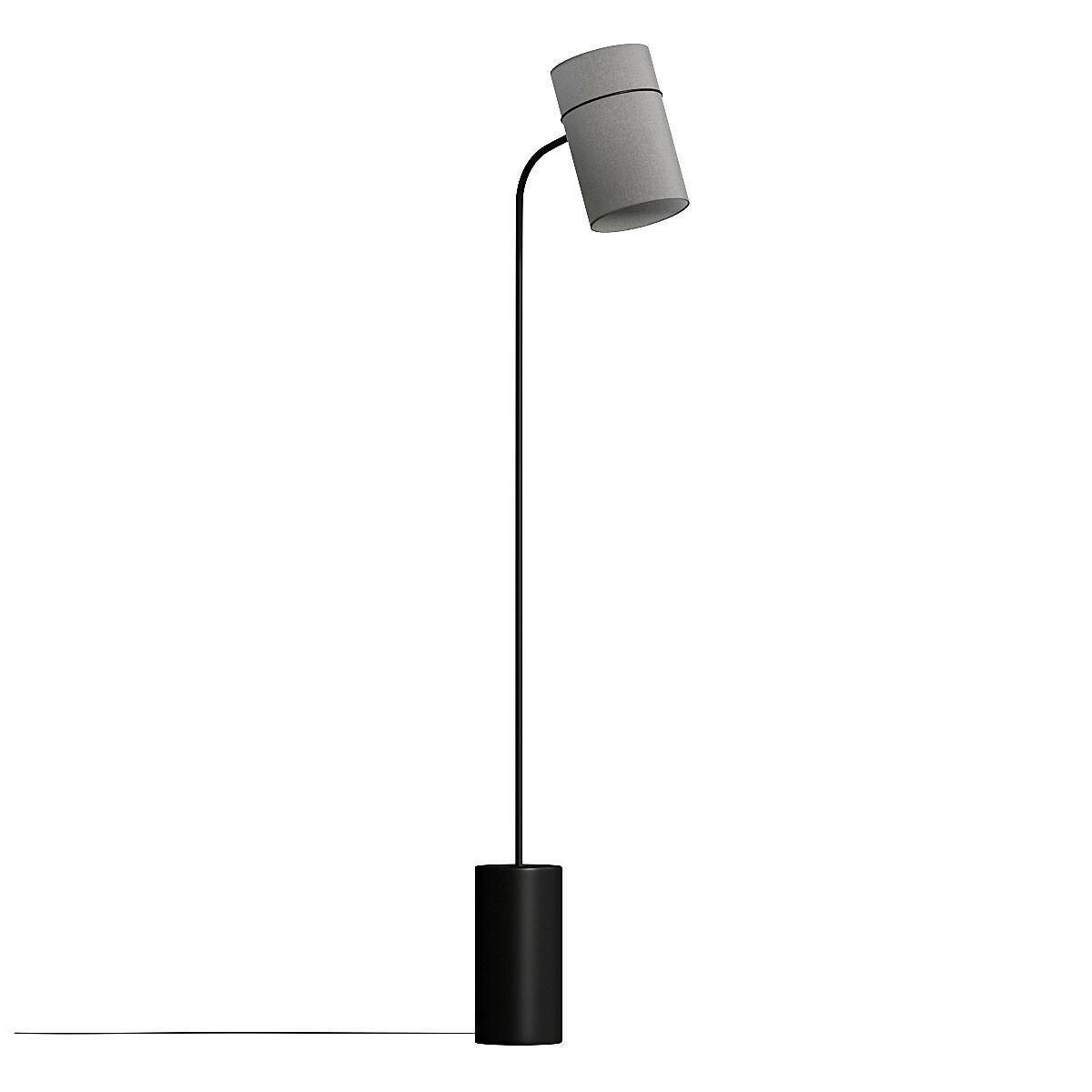 West Elm Shaw Floor Lamp 3D model_1