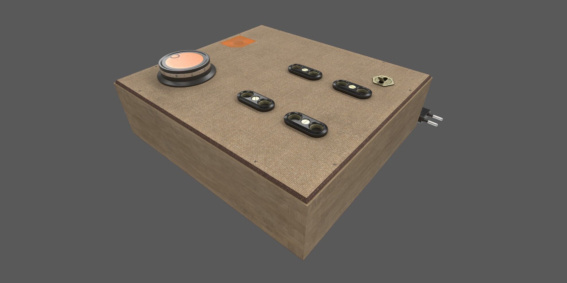 synth box 3D model_2
