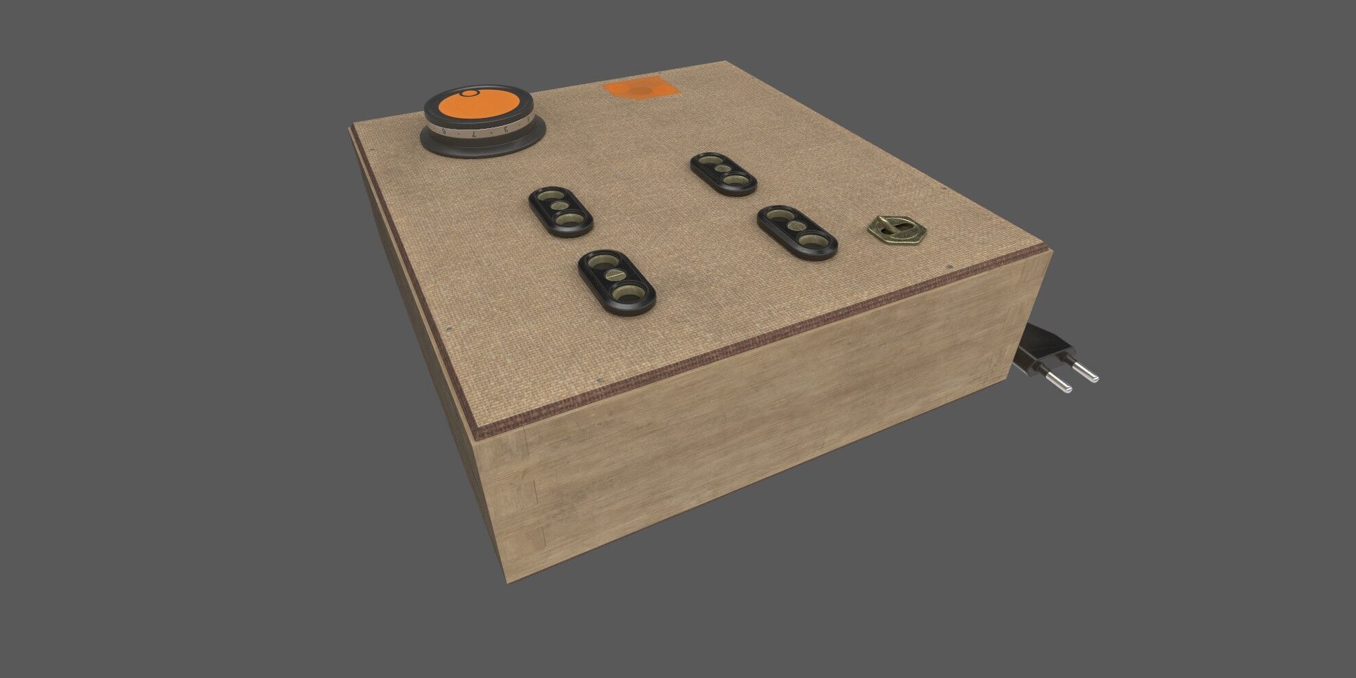 synth box 3D model_4