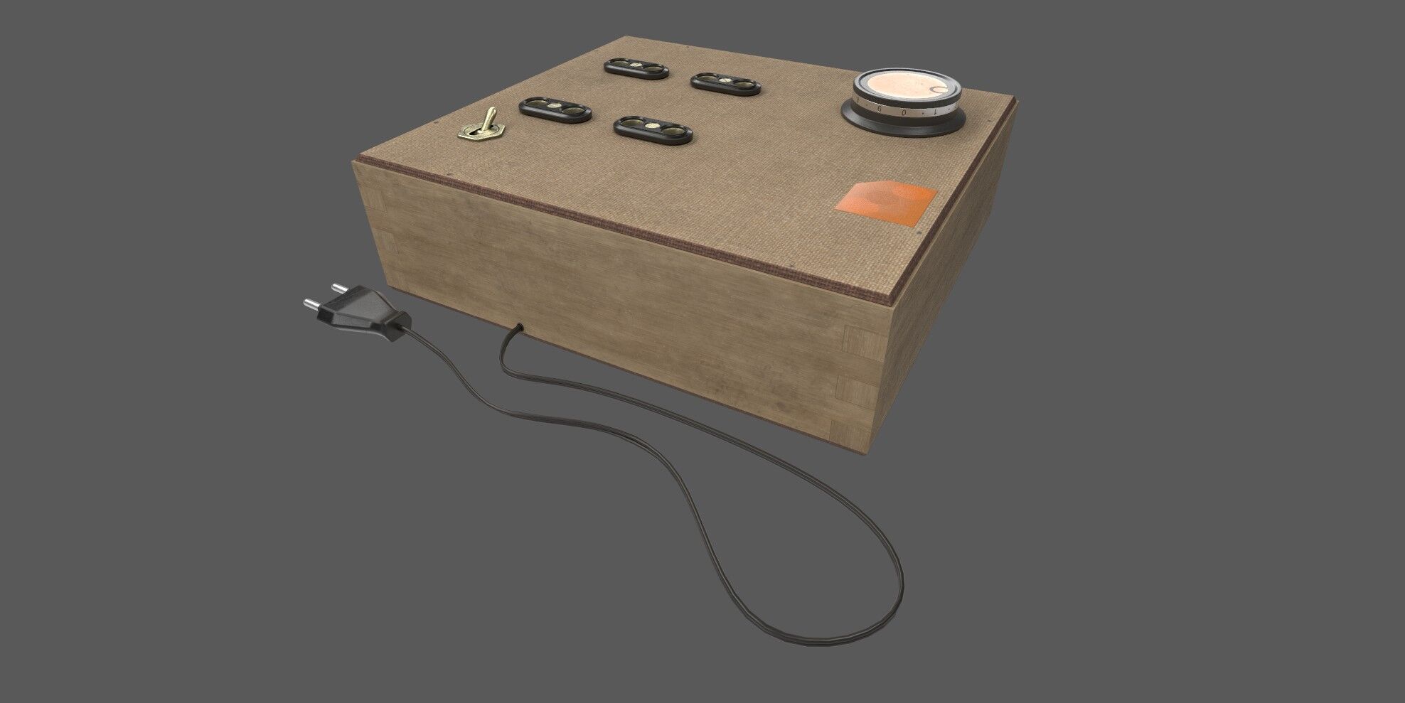 synth box 3D model_11