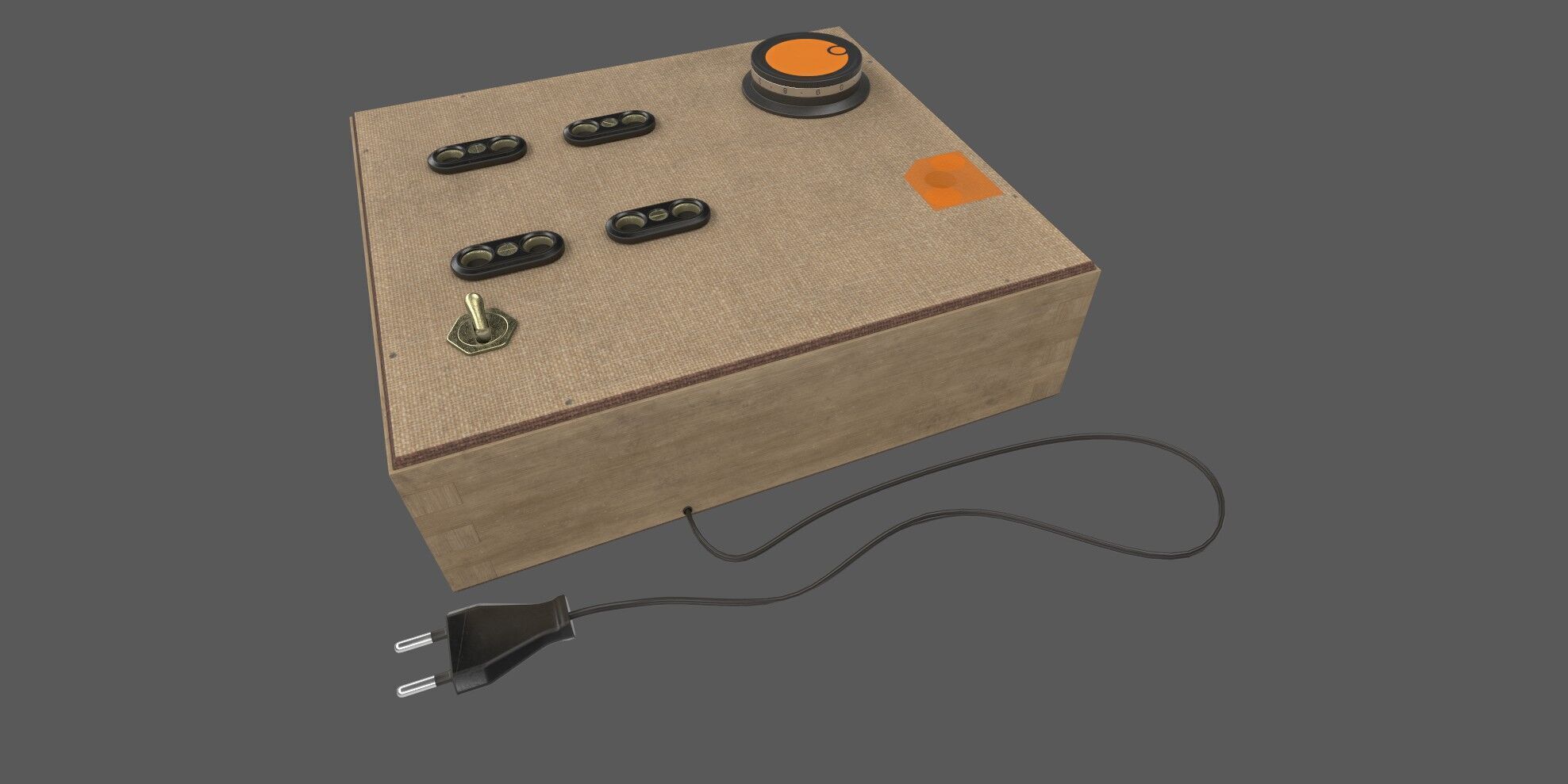 synth box 3D model_9