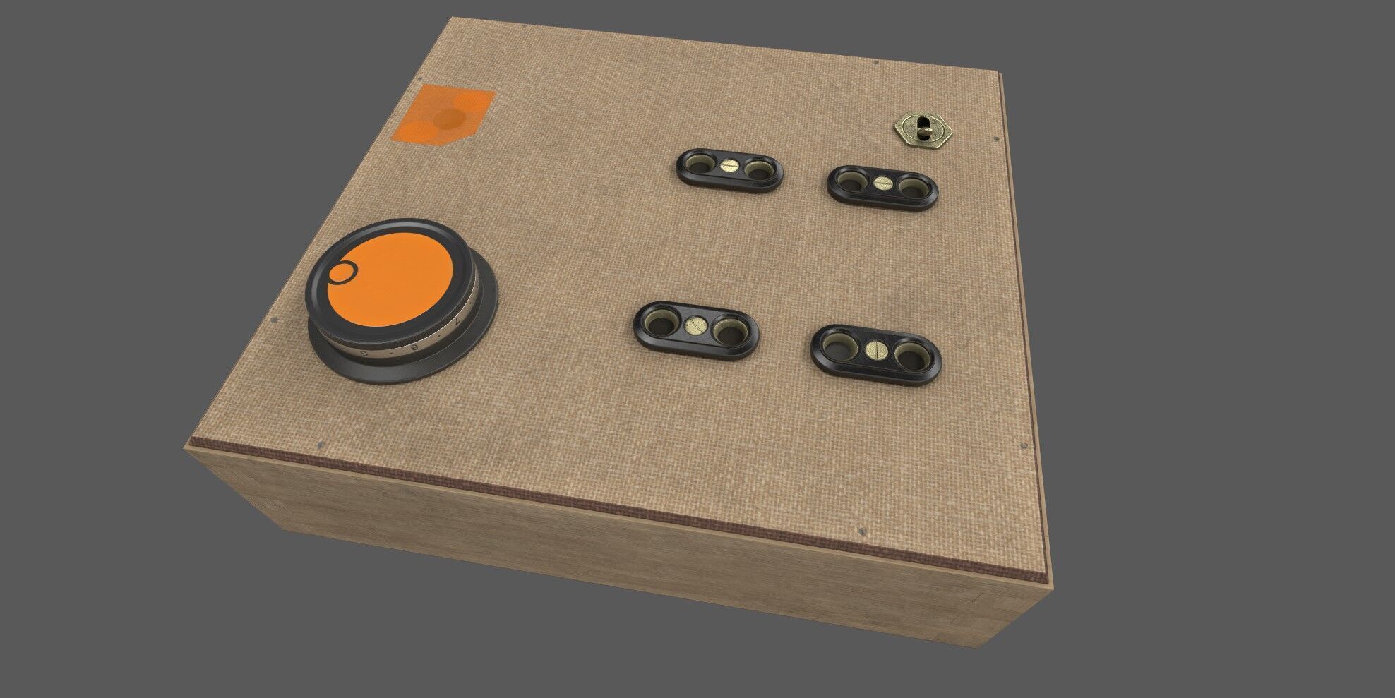 synth box 3D model_16
