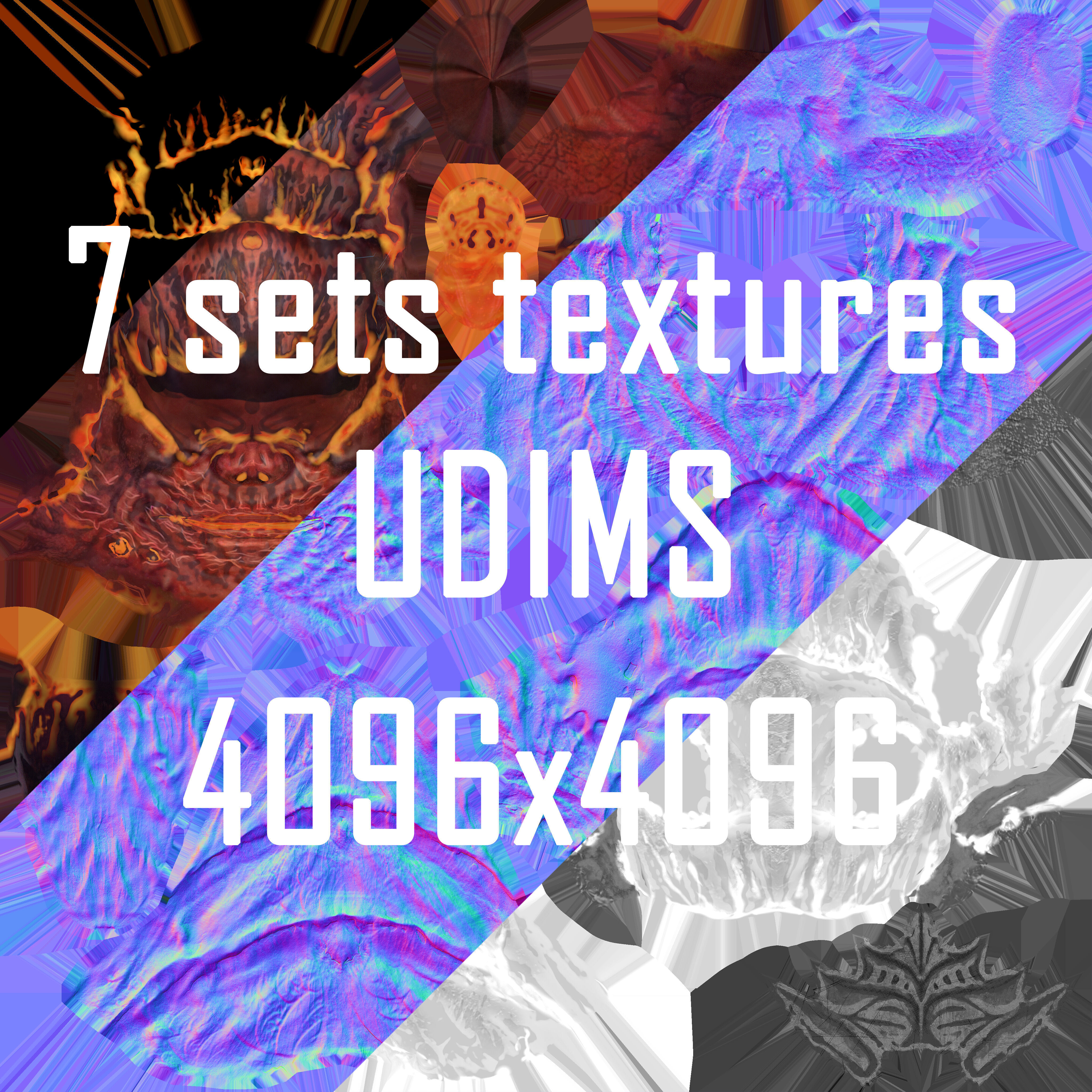 Demon Lord Low-poly 3D model_25