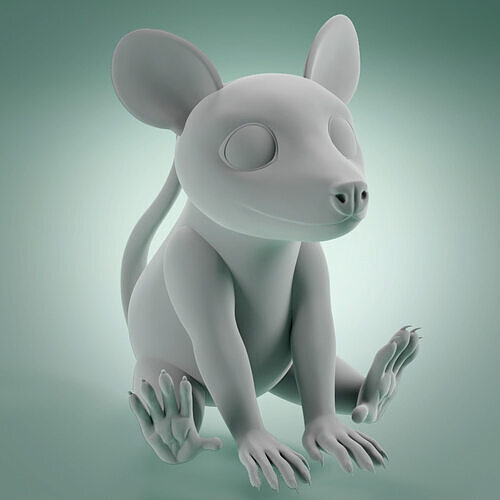 Opossum - Cute possum friend  3D model